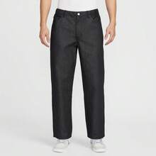 Nike Men's AS M NK SB LOOSE DENIM PANT - Black - View 1