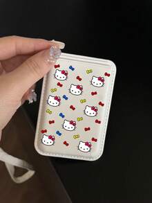 SANRIO Ví đựng thẻ Hello Kitty, thiết kế hoạt hình dễ thương, có thể đựng thẻ ngân hàng/thẻ ID. Hoàn hảo cho phái nữ, một món quà tuyệt vời cho ngày Valentine, với thiết kế ngộ nghĩnh. Tương thích với Android và hầu hết các điện thoại thông minh, quà tặng cho mẹ, gia đình, bạn bè, trẻ em, sinh nhật, ngày lễ. Phụ kiện ốp lưng điện thoại, miếng dán điện thoại. - Nhiều màu - Xem 12