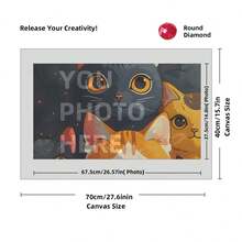 [5D Diamond Painting]Custom Diamond Art Painting Kits For Adults, DIY Personalized Diamond Art Photo Customized Your Own Photos, Painting By Diamond Pictures Kits For Home Decor (For Family),Custom 5D Full Diamond Art Painting Craft - Multicolor - View 59