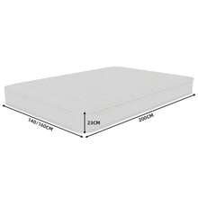 3D Breathable Mattress Independently Wrapped, Noise Free, Anti-Interference, Soft And Sturdy, Dual Support, Providing Back Care, Size: 160 * 200cm, Thickness: 23cm, White - White - View 2