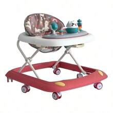 Andadera Para Bebe Uso Rudo Musical Interactiva  A035 - Rosa - Ver 1