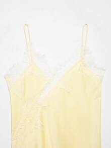 Seelio New Women's Fashion European And American Style Lace Decorative Sexy Lingerie-Style Top