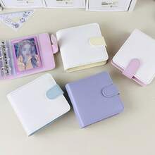 照片卡活页夹，可拆卸照片夹相册 - 迷你相册（一个网格 + 25 张内页 + 分隔页） - 彩色 - 查看 5