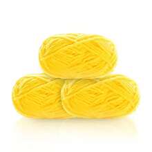 3pcs/150g Velvet Soft Yarn, Medium Thickness Knitting Yarn, Fluffy & Soft Polyester Knitting Yarn, Suitable For DIY Crafts, Knitting And Crocheting Scarves, Hats, Shoes, Bags, Cushions, Dolls, Blankets, Slippers, Handmade Crochet Projects - Multicolor - View 23