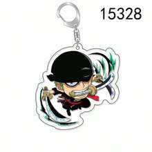 ONE PIECE 1pc/4pcs Cute Double-Sided Acrylic Keychain Roronoa Zoro Trafalgar Law Pendant, Suitable For Car Rearview Mirror, Backpack, Handbag, Keys, Cosplay Party Decor, Fan Gift, Holiday Birthday Collection, Y2K Style High-Quality Acrylic - Multicolor - View 5