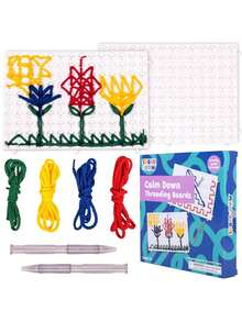 EstiloTendenciaSPARK & WOW - Juego De 2 Tablas De Enhebrar Tranquilas |     Tabla De Actividades Sensoriales |     Juguetes Para Autismo Para Terapia De Juego |     Juguetes Para TDAH Para Juego SensorialCalidad PremiumVersióN Mejorada - 1 - Ver 1