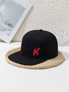 1顶男女通用韩式棒球帽，酷炫嘻哈风，可调节纯色，休闲街舞户外运动沙滩棒球帽，适合春、夏、秋、冬四季佩戴。 - A - 查看 15