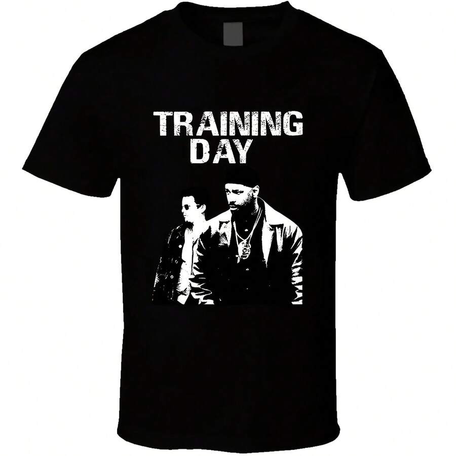 Denzel Washington, TrainingDay, Mafia Fightie TV Love Fan T Shirt Tee New - 黑色8 - 查看 1