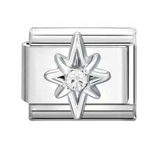 1pc DIY Modular Bracelet With Bow, Heart, Star, Flower, Butterfly Elements, Rhinestone Design, Urban Casual Style, Essential For Christmas & Halloween, Autumn Tones, Local , Practical & Fashionable, Christmas Style, Charming Design, Stainless Steel Jewelry, Christmas Decor, Autumn Office Style, Party Outfit Guide, Christmas Gift & Home Decor - M290352 M292262 - View 8