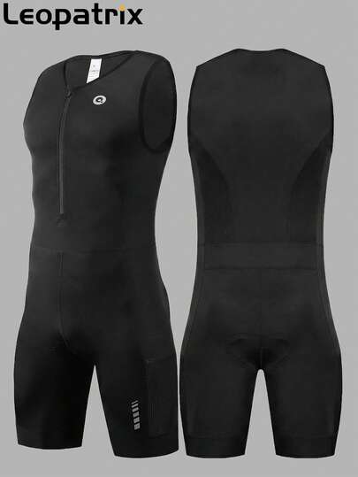 LEOPATRIX 男士铁人三项服 三项赛服 比赛紧身衣 骑行泳衣 跑步服