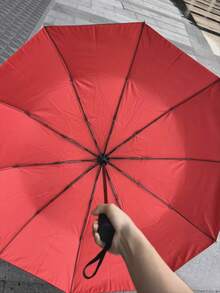 1 Stück umgekehrt faltbarer UV-Schutz-Regenschirm mit 10 Rippen, geeignet für Schule, Büro, Zuhause, Reisen, Frauentag, Reiseaccessoires, Hochzeitsgeschenke, Y2K, Schlafzimmer, Autoaccessoires für Frauen, Küchendekor, süße Sachen - Verschiedenfarbig - Übersicht 2