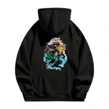 Men Outdoor Hoodies & Sweatshirts - Black - View 1