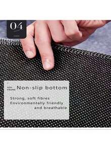 1 件装蓬松奢华花卉图案柔软波西米亚复古风地垫，防滑可机洗，天鹅绒表面，完美适用于客厅、卧室、走廊 - 优雅庭院设计，饰以巴洛克图案，室内地垫，客厅地毯 - 綠色 - 查看 8