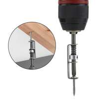 1个/2个弹簧防掉落螺丝夹 - 重型螺丝夹，单手操作，六角形，适用于电工、机械师、DIY爱好者 - 兼容电钻（机制类似于台钻） - 灰色 - 查看 7