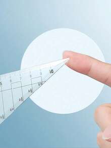 9件套文具套装，包括圆规、直尺和数学绘图工具，适合学生使用 - 彩色 - 查看 9