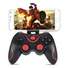 C8s Control Gamepad Mando Bluetooth con Soporte para Smartphone - Negro - Ver 3