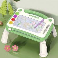 Magnetic Drawing Board For Kids - Toddler Toys For Age 3+ Boys Girls - Educational Learning Toys For Over 3 Year Old Birthday Gifts - Green - View 1