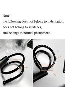 手机支架床边手机支撑桌面可调节直播和电影观看配件兼容 、Android 手机，生日、家人、朋友的礼物，360 度旋转，床上支架，手机支架 - 黑與白 - 查看 10