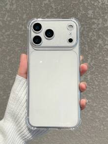 极简透明气囊防摔手机壳，带摄像头保护气囊的透明防摔手机壳，兼容 - 無色 - 查看 2