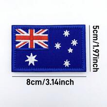 Australian Flag Camo Patch - IR Reflective Tactical Badge With Hook & Loop Fastener For Vests, Hats, Backpacks & Jackets - Multicolor - View 15