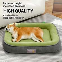 All Season Extra Large Comfortable Pet Bed - Removable And Washable, Soft Polyester Material, Durable Pet Mat, Suitable For Small, Medium And Large Dogs And Cats - Multicolor - View 4