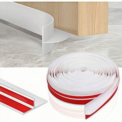 1m/3 metros Tira de sellado autoadhesiva, Tira de sellado de puerta, Tira de sellado de grietas, Decoración del hogar a prueba de intemperie