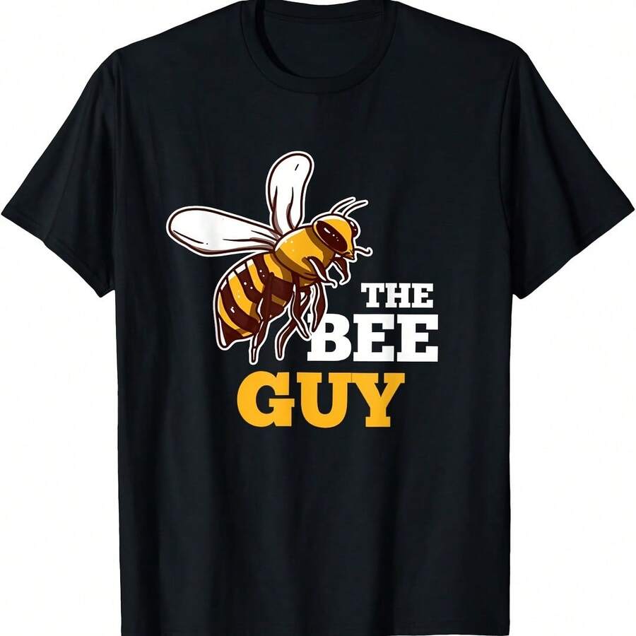 Bee Guy Insect Animal Lover Beekeeper T-Shirt - 紅色 - 查看 1