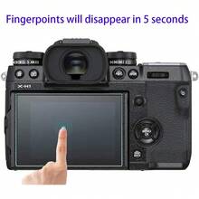 3pcs X-T3 Camera Screen Tempered Glass Protector, 9H Hardness, Easy To Apply, Ultra-Clear, Scratch-Resistant, Anti-Fingerprint, Sensitive Touch, Long-Lasting Protection