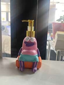 1pc Cartoon Fish Refillable Dispenser Bottle For Hand Wash, Shampoo, Body Wash, Lotion - Portable Travel Size Container, Great Gift Idea