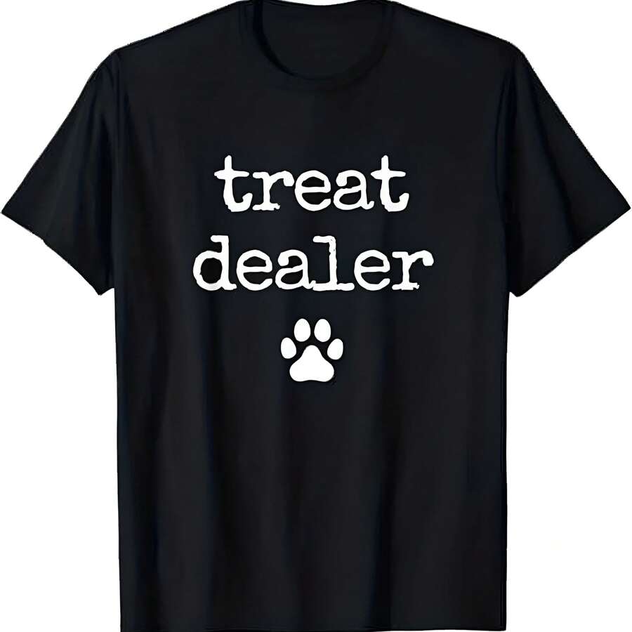 Camiseta casual deportiva de algodón suave: cuello redondo, estampados humorísticos o letras sencillas, ideal para uso diario - Negro 15 - Ver 1