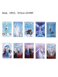 10/12pcs Disney Stitch Notebooks, Stitch Spiral Notebooks For Office Use, Cartoon Office Theme Diaries, Suitable For Students And Office Use, Back To School Gift, Birthday Party Gift, Christmas Gift, Christmas Stocking Stuffer, Christmas Present [Random Pattern Shipped] - Pink - View 11