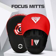 GINGPAI Thick Professional Boxing Target, Martial Arts Curved Punch Pad, Taekwondo & Muay Thai Kicking Target, Training Equipment - Multicolor - View 10