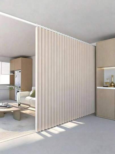 1件装可折叠窗帘隔断，季节性多功能装饰挂布，适用于出租房床铺隔断，高端品质，适用于客厅、卧室窗帘等多种场景