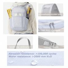 Naturehike 1个18升/22升可折叠背包,适合女性旅行、徒步、露营,便携 - 彩色 - 查看 8