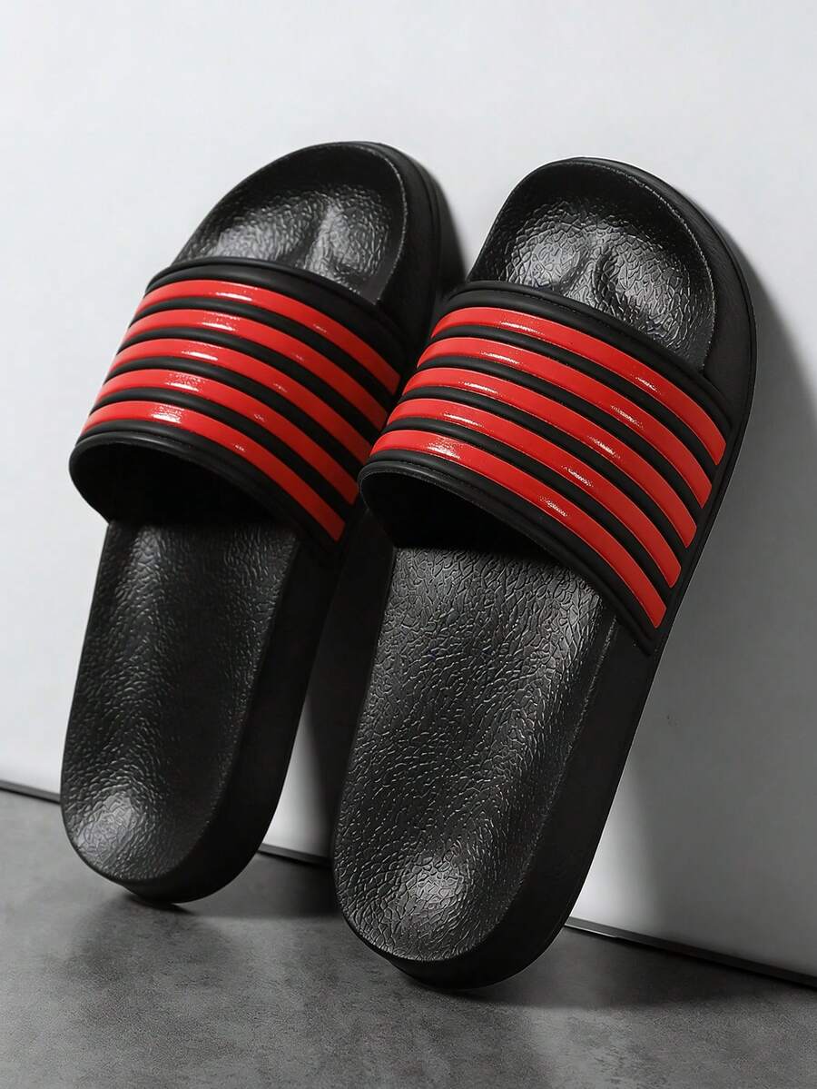 Plus Size 23# Men's Summer Slippers, Size 36-48, Outdoor Comfortable Casual Shoes, Lightweight Non-Slip House Slippers, Wear-Resistant Breathable Men's Sandals, Outdoor & Daily Wear (Asymmetric Pattern). The Soles Of These Slippers Are Made Of EVA Material. Do Not Expose Them To Direct Sunlight For A Long Time, Otherwise The Shoes Will Shrink.