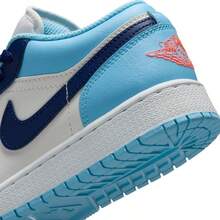 Nike Air Jordan 1 Low Sail Blue Chill 553560-149 GS & Women's Fashion Sneaker New - Màu xanh lam - Xem 7