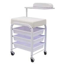 Sgabelli per salone e spa - Bianco - Visualizzare 4