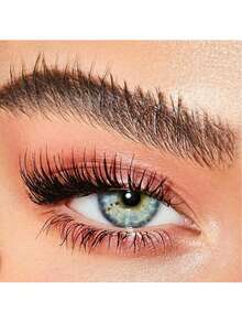 HMQ beauty 20PCS Eyelash Brush With Lid, Dust-Proof, Reusable Eyebrow Comb, Makeup Cleaning Brush Tool - Multicolor - View 2