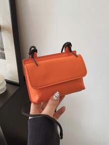 1pc Kids Coin Purse, Mini Card Holder, Retro Design, Can Also Be Worn As A Crossbody Mini Bag, Children Handbag - Mini Card Pack - View 5