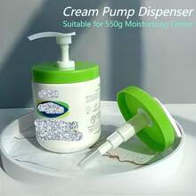 1pc Universal Body Lotion Press Pump Head | Skin Care Can Replacement Pump Head, Suitable For 550g Face Cream Moisturizing Lotion Large Cans, Reusable, Compatible With Body Cream Cans, Plastic Material - Multicolor - View 3