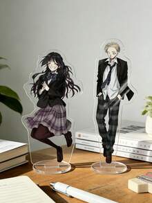 Anime Peripheral - Blooming Blue - Large Vertical Acrylic Decorative Plaque, Vertical Desktop Decor, Action Figure Display, Suitable For Living Room, Study, Office Desk, Car, Bedroom, Shop, And A Perfect Gift For Friends - Multicolor - View 1