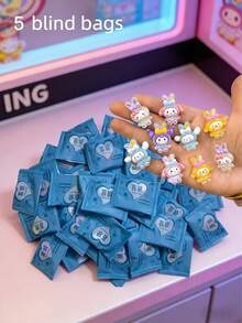 20/10个装三丽鸥神秘袋可爱树脂DIY配件，独立包装 - 适用于手工制作、笔记本、杯子、手机壳、女童校服配件 - 彩色 - 查看 13