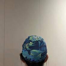 Unisex Fashion Swimming Cap, Non-Slip Soft And Comfortable Swimming Cap, Swimming Training Equipment - 2PC - View 1