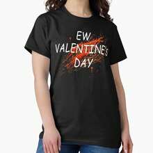 EW VALENTINES DAY Classic T-Shirt - Black - View 1