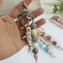 1 pieza Llavero personalizado con nombre, Dije personalizado para bolso, Regalo para días festivos/Día de San Valentín para seres queridos - llavero - Ver 5