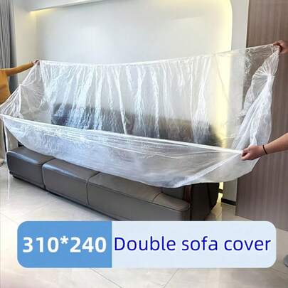 1 pieza Funda de polvo elástica extra grande | Universal para sofá/AC/TV/motocicleta/bicicleta | Uso en interiores y exteriores | Material de alta calidad, impermeable y a prueba de polvo, para todas las estaciones, cubierta protectora multifuncional, diseño ajustado, funda para muebles, funda para motocicleta, almacenamiento en el hogar, esencial para entusiastas del aire libre, Día de la Mujer, artículos de viaje, recuerdos de boda, Y2k, dormitorio, accesorios para automóviles de mujer, decoración de cocina