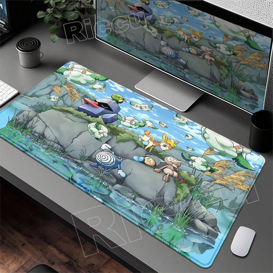 2026 Top Sell Cute 2026 Cartoon Anime Mouse Pad PC Cartoon P-PokemonES ...