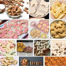 7pcs Dog Bone Shaped Cookie Cutter Set, Includes Dog Bone, Paw Print, Puppy, Poodle And Dog House Shaped Stainless Steel Cookie Cutters, Cute Fondant Cake Molds - Silver - View 3