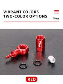 VXM Bicycle Hydraulic Brake Hose Adapter Fitting, Suitable For SLX/XT/XTR Brake Hose Repair - Multicolor - View 10