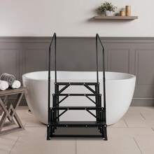 YUNRUX Stegar och tillbehör - Svart - Visa 3